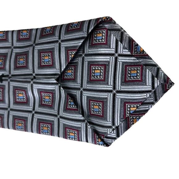 Jos A Bank Joseph Signature Gold Mens Neck Tie Necktie 100% Silk 4" - Picture 11 of 16